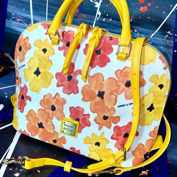 🎈SOLD🎈Dooney & Bourke Satchel Shoulder Bag Crossbody or Purse - Picture 2 of 14
